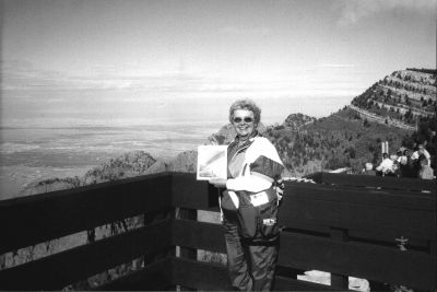 11-01-01-2
Marion resident Helen G. Westergard poses at Sandia Peak in Albuquerque, New Mexico during a recent trip with a copy of The Wanderer in hand. (Photo courtesy of Helen Westergard). 11/1/01 edition
