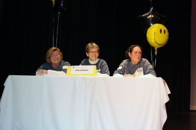 PTA Spelling Bee 2012
Spellbinders; Cheryl Almeida, Laura Kearns & Elen Camacho at the 2012 Mattapoisett PTA Spelling Bee held on March 9th.

