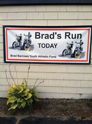 Brad’s Run
Motorcycle enthusiasts and friends of the late Brad Barrows from far and wide gathered on Saturday for the Brad’s Run fundraiser, celebrating the life of the Mattapoisett bar owner and supporting local sports programs, schools, and more. Photos by Marilou Newell. 
