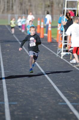 Bulldog Dash 
Harrison Hughes came in first in the First Grade division of the second annual Bulldog Dash on November 26, 2011. Photo by Felix Perez.
