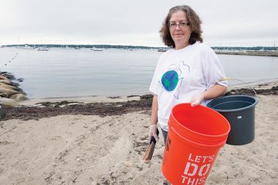 Be the Solution to Pollution
Mattapoisett Town Beach on Sunday, September 13, “Be the Solution to Pollution” Photo by Colin Veitch
