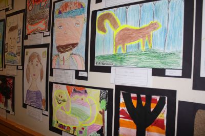 Center School Art
Center School was the center of creativity and artistic expression on March 29 during the annual Center School Art Exhibition. Artwork created by students at both Center School and Old Hammondtown was on display Wednesday for the public to view and admire. Photos by Jean Perry
