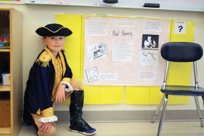 Famous Massachusetts’ Person Presentations
Third grade students at Center School put on their annual Famous Massachusetts’ Person Presentations on Tuesday, June 20. Each student dressed as their chosen famous Bay Stater who made their mark on history and invited parents to watch the presentations. Photos by Jean Perry
