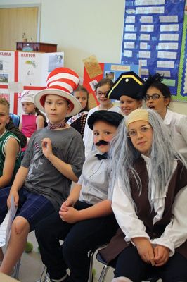 Famous Massachusetts’ Person Presentations
Third grade students at Center School put on their annual Famous Massachusetts’ Person Presentations on Tuesday, June 20. Each student dressed as their chosen famous Bay Stater who made their mark on history and invited parents to watch the presentations. Photos by Jean Perry
