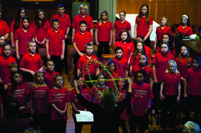 Informance Concert
On Sunday, January 27, the South Coast Children’s Chorus held an Informance Concert which allowed potentially interested members to come in and see what the group is all about. The concert was held at St. Gabriel’s Church in Marion. The chorus is well known around the state and has performed in large venues such as Fenway Park. Photos by Felix Perez.
