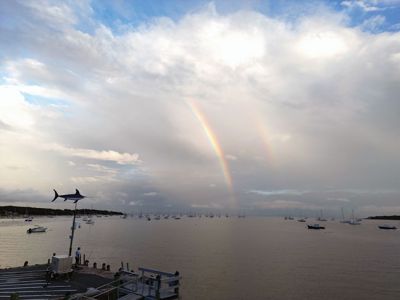 Double Rainbow
Joe Mort shared this photo of a double rainbow over Mattapoisett Harbor.
