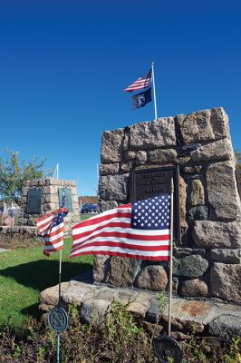 Veteran's Day
Tri-Town will be observing Veterans Day on November 11 with two separate ceremonies in Mattapoisett and Marion. Photo by Colin Veitch
