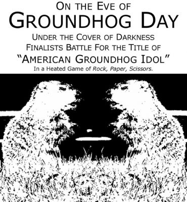 2008 Groundhog Cover Contest Entry
2008 Groundhog Cover Contest Entry
