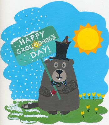 2016 Groundhog Day Cover Contest
An entry from our 2016 Groundhog Day Cover contest by Brittany Lestage
