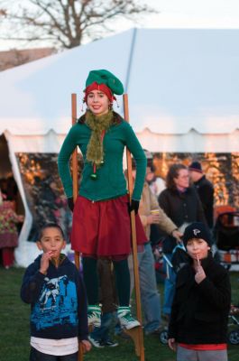 Holiday in the Park
Santa, snowmen, reindeer, and even an elf on stilts welcomed holiday revelers during this years edition of the Mattapoisett Holiday in the Park on Saturday, December 4, 2010. Photos by Felix Perez.
