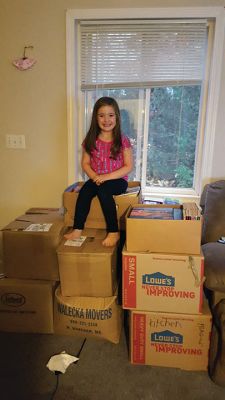 1,175 Books
This is what 1,175 books look like! Kennedy Zussy, a Sippican School first-grader, has been collecting children’s books for months for the New Bedford Public Schools and delivered them to the Campbell School on November 6. She collected 2,517 books total. Photo courtesy Shannon Zussy
