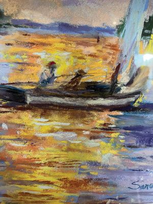 MAC Member's Show
Now on exhibit at the Marion Art Center is the Winter Members’ Show featuring works that range from oils, watercolors, wood sculpture, stained glass, textiles to pottery and photographs. Photos by Marilou Newell
