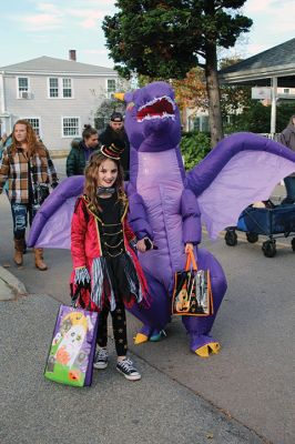 Halloween Parade
The Marion Art Center held its annual Halloween Parade Tuesday afternoon in the village with the help of musicians from Sippican Elementary School and many community participants in costume. Photos by Mick Colageo

