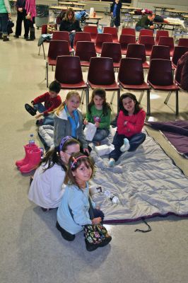 Movie Night
Rochester Memorial School Speech/ Language instructor Darbi Lambert-Matos along with her walking partner Jennifer DaCosta hosted a 'Movie Night' fundraiser at RMS on Friday evening January 20, benefitting the Susan G. Komen for the Cure Fund for the prevention and cure for breast cancer. The night's movie was the Disney feature ‘Snow Buddies’ with the event taking place in the school’s cafetorium. Photo by Robert Chiarito
