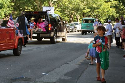 No Rain On This Parade 
The Marion 4th of July parade on Tuesday went on as planned, winding through the village streets and receiving the usual fanfare. Photos by Jean Perry
