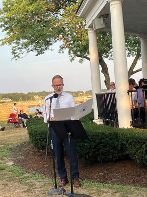 Mattapoisett Town Band 
On Wednesday, July 30, the Mattapoisett Town Band held its 125th anniversary concert at Shipyard Park. The band, under Band Director Jayson Newell, played songs from throughout their long history. Photos by Marilou Newell
