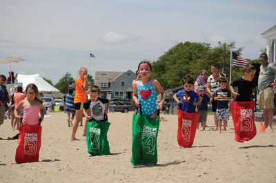 Opening Day
Beachgoers celebrated the official opening of the Mattapoisett Town Beach on June 20. The beach house has been renovated and was ready for the roughly 200 participants in Mattapoisett Recreation’s Beach Olympics and other family activities. Photos by Felix Perez
