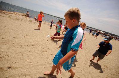 Opening Day
Beachgoers celebrated the official opening of the Mattapoisett Town Beach on June 20. The beach house has been renovated and was ready for the roughly 200 participants in Mattapoisett Recreation’s Beach Olympics and other family activities. Photos by Felix Perez
