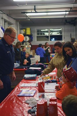 An Ounce of Prevention
Celebrating Fire Prevention Week, the Mattapoisett Fire Department held its annual Open House on October 12, featuring its live fire demonstration, refreshments, and assorted kid-friendly activities to raise awareness of fire safety. Photos by Glenn C. Silva
