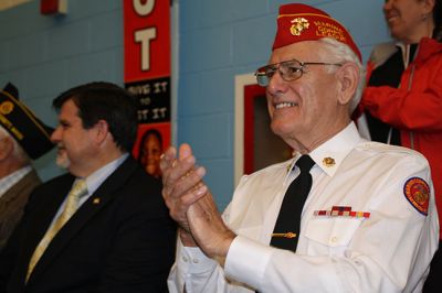 Veteran's Day
A full house at Old Hammondtown School celebrated Mattapoisett veterans and all veterans on November 11. With hundreds in attendance, it was possibly the largest turnout ever for the annual event. Photos by Jean Perry
