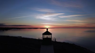 Sunrise
Gary Marshall took this photo using his Mavic Pro drone on the morning of February 6. 
