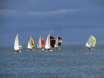 Sailboat Races
Sailboats race in Mattapoisett as seen from Crescent Beach. Photo courtesy Faith Ball
