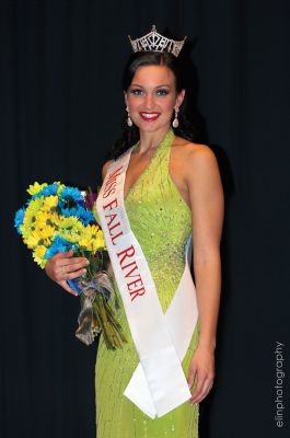 Miss Fall River 
Mattapoisett resident Jillian Zucco was crowned Miss Fall River over the weekend, winning her first pageant title ever.  At the end of September, the 19-year-old won first runner-up honors at the Miss New Bedford pageant.  Jillian currently studies at UMass Dartmouth and her talent was singing.  Photo courtesy of Elin Photography.
