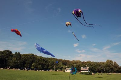 Ned's Point Wind
Saturday's visitors to Ned's Point were greeted by a sky full of spectacular animated kites depicting sea life. Photos by Mick Colageo
