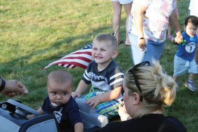 Police Patrol 
Tuesday, August 1, was National Night Out at ORR and across the country, with local Tri-Town and regional police departments hosting the event aimed at raising awareness of community police efforts. Photos by Jean Perry
