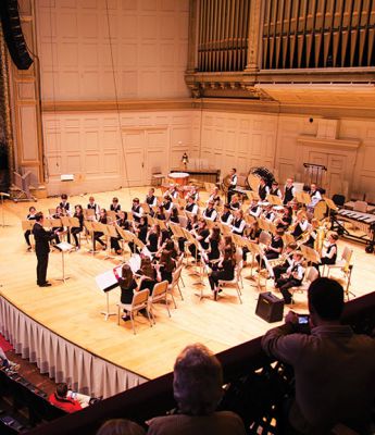 Old Hammondtown School Concert Band 
 The Old Hammondtown School Concert Band performed at the prestigious Symphony Hall in Boston at the Gold Medal Showcase on April 13 after earning a Gold Medal Award at the Massachusetts Instrumental and Choral Conductors Association festival.  Photo courtesy of Jim Mahaney jimmahaneyphotography.smugmug.com, April 18, 2013 edition
