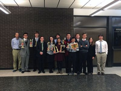 ORR Debate Team
The ORR Debate Team was victorious at last Wednesday’s Eastern Massachusetts Debate League championships. Photo by Anne Smith. 
