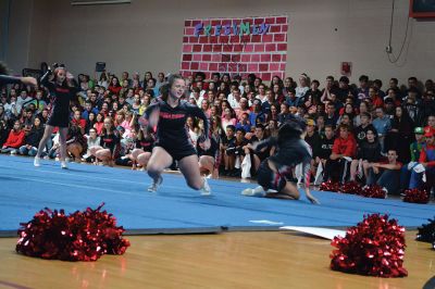 ORR Homecoming Pep Rally
Friday, October 20, was the annual Homecoming pep rally at Old Rochester Regional High School. Principal Mike Devoll said it best: “This has been the best Homecoming week ever, and this will be the best Homecoming ever!” Devoll was right on all accounts – whether it was skits or sports. Photos by Jean Perry
