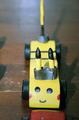 Pinewood Derby Time
Marion Cub Scout Troop #32 had its annual Pinewood Derby on February 8 at the Marion Congregational Church. Scouts assembled and designed their wooden racecars hoping to come in first place or win a prize for most original car or coolest car. Photos by Felix Perez
