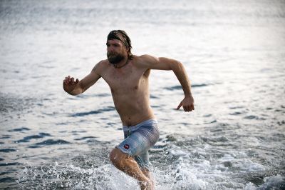 Making a Splash!
Making a Splash! Over 100 participants took the icy plunge into the frigid waters at Mattapoisett Town Beach on January 1 during the annual Freezin’ for a Reason Polar Plunge on New Year’s Day. Proceeds go to benefit the BAM Foundation, a local charity that fundraises to provide financial assistance to people who are facing cancer treatment. Photos by Colin Veitch
