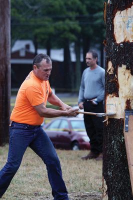 The Sun Will Come Out … Tomorrow 
Friday was a washout at the Rochester Country Fair, but the rain didn’t dampen the fun for those who braved the elements. Photos by Jean Perry
