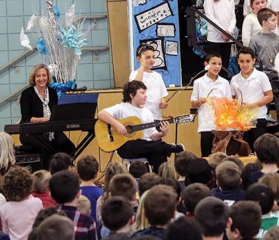 A Celebration of the Seasons
Fourth graders at RMS performed their annual concert on January 25 entitled “A Celebration of the Seasons,” with musical selections taken from The Four Seasons composed by Antonio Vivaldi. Photos by Erin Bednarczyk
