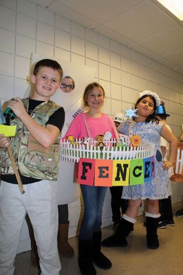 Vocabulary Day 
It was Vocabulary Day at Rochester Memorial School on March 15, which means the 4th-graders were a living, breathing dictionary as they paraded the halls dressed as a new vocabulary word they chose to learn and personify! Photos by Jean Perry
