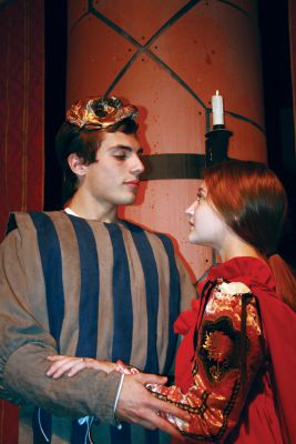 Romeo & Juliet
Dan Donohue, left, and Katie Kiernan, right, star in Old Rochester Regional High School’s rendition of William Shakespeare’s “Romeo & Juliet.”  The play will run from Thursday, November 15 through Sunday, November 18 in the school’s auditorium.  Photo by Katy Fitzpatrick.
