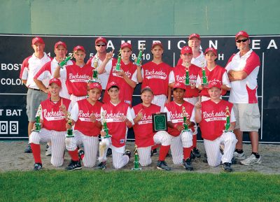 Baseball Champs
The Rochester 12A All-Stars won the Freetown Little Fenway Tournament last Sunday. 
