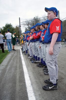 Rochester Youth Baseball 
Rochester Youth Baseball kicked off the 2011 season with a parade to Gifford Park and a flyover.  The Cubs defeated the Royals 11-4 and the Braves and Red Sox played to a score of 10-10 before the game was postponed. Photo by Felix Perez.
