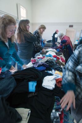 Mattapoisett Congregational Church Rummage Sale
The Mattapoisett Congregational Church held its annual rummage sale on Saturday, April 25. The money raised will go to charity. Photos by Felix Perez
