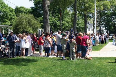 In Memory
Mattapoisetts Memorial Day service. Photo by Sarah K. Taylor.
