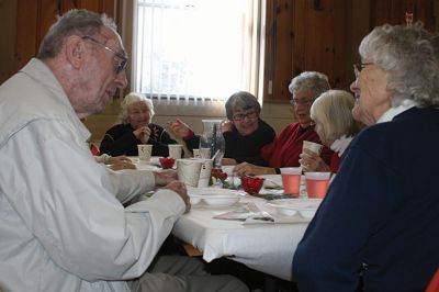 Annual Christmas Party
The Mattapoisett Council on Aging held their Annual Christmas Party for Mattapoisett Seniors  on Thursday, December 12. Photo by Marilou Newell
