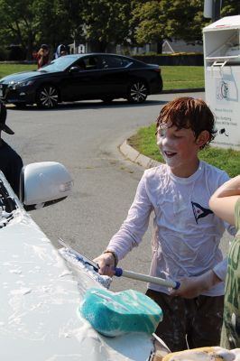 Sippican Elementary School 
Saturday's car wash held at Sippican Elementary School to raise money for Grade 6 extracurricular activities. Photos by Mick Colageo
