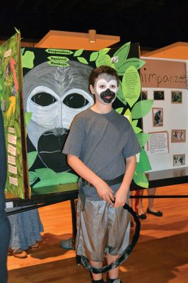 Sippican School Goes Wild
The fourth-grade students at the Sippican School treated classmates and family members to a virtual zoo on the morning of June 5. Students chose an animal, did their own online research, created display boards, and donned costumes to bring their animals to life. The zoo continues on Friday, June 6 from 9:00-10:00 am. Photos by Jean Perry
