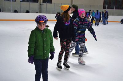 Family Skating Days 
Tabor Academy hosts Family Skating days throughout the winter with many dates yet to come. Photos by Jean Perry
