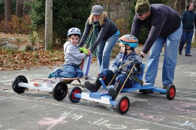 Soapbox Derby
Members of Marion Cub Scout Pack 32 participated in a soapbox derby this Saturday, November 18 on Holmes Street in Marion. Photos by Sarah French Storer
