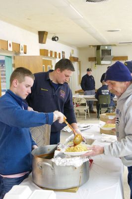Marion Firefighter’s Association
The Marion Firefighter’s Association held its annual spaghetti supper fundraiser on Saturday, January 31 at the Marion VFW. The money raised goes towards purchasing gear, supplies, and equipment outside the regular Fire Department budget. Hungry guests came for the spaghetti and stayed for the fun. Photos by Colin Veitch
