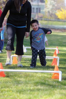 Southcoast Special Olympics
The Southcoast Special Olympics began on May 5 at Center School, with young athletes from ages 2 to 7 participating in soccer, field hockey, tee-ball, and track & field. For information future sessions, contact Laura Antonellis at 508-212-8104 or lauraantonellis@ymail.com. Photo by Felix Perez.
