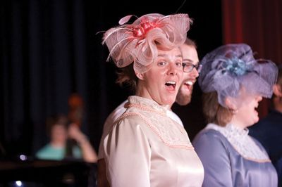 Our Fair Lady
Seats were sold out for the “Our Fair Lady” theatrical performance honoring Marion’s fairy godmother, Elizabeth Taber. As part of the Elizabeth Taber Gala Weekend, the Marion Music Hall Advisory Committee sponsored the play as a way to celebrate the 125th birthday of the Marion Music Hall. Photos by Colin Veitch
